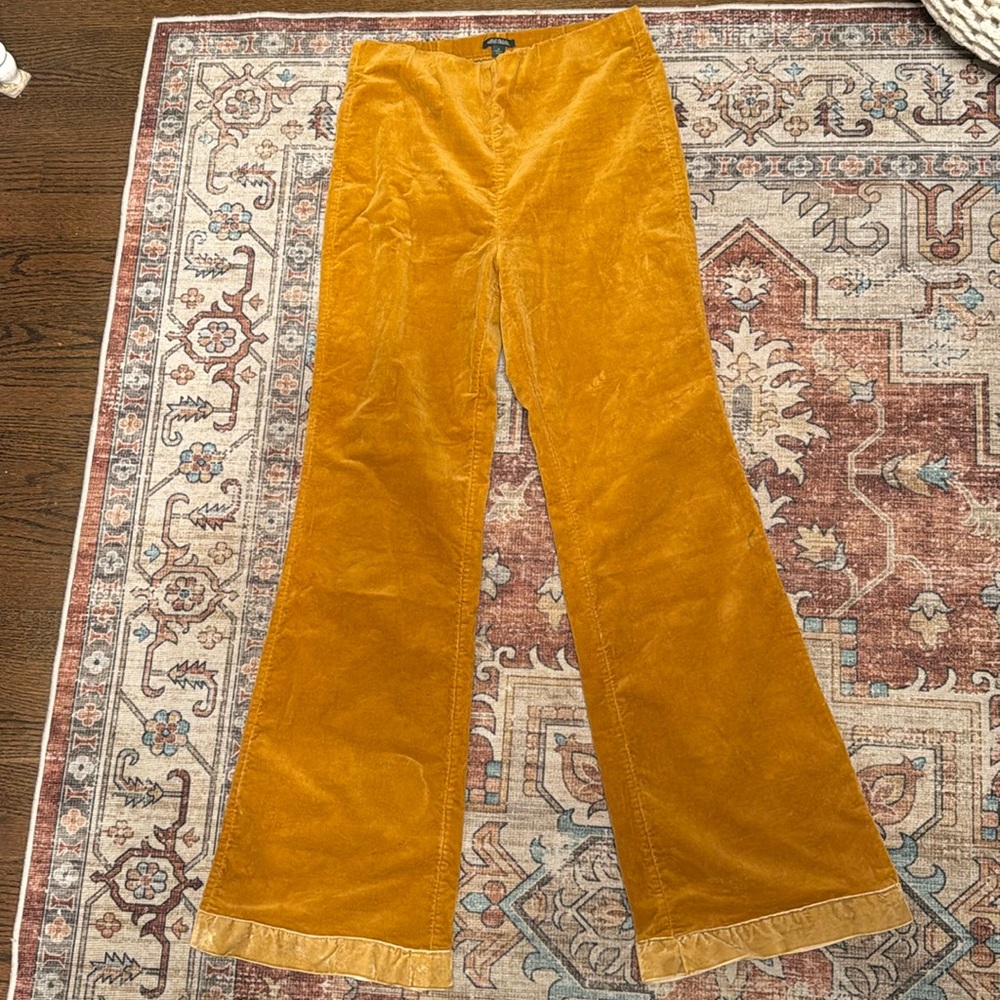 Wild Fable slim fitting wide leg corduroy pants, size M.